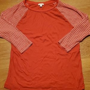 Quarter Length Sleeve Top